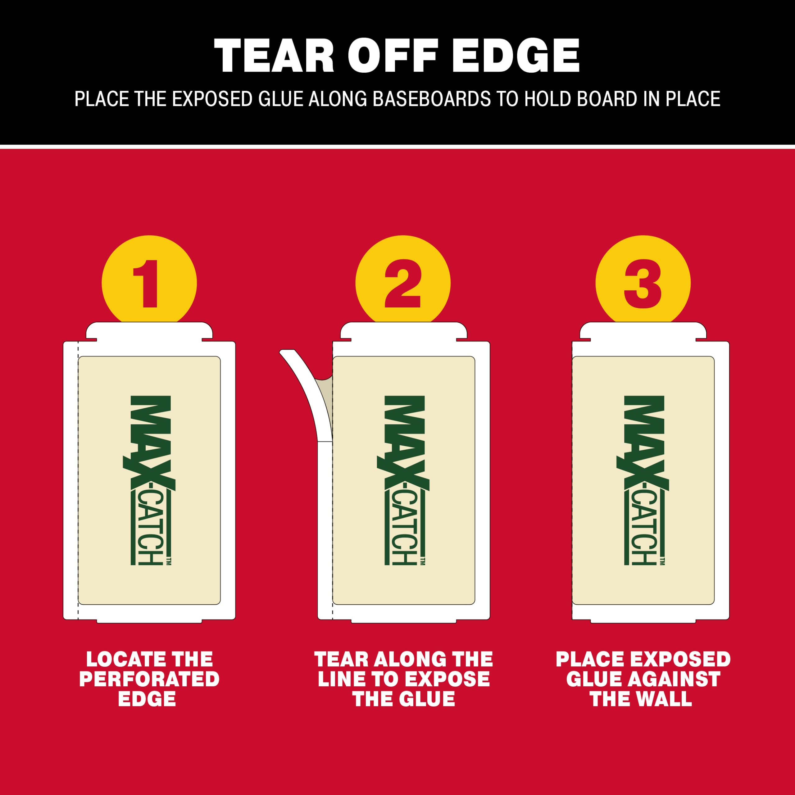 Catchmaster Max-Catch glue trap packaging indicating bulk purchase