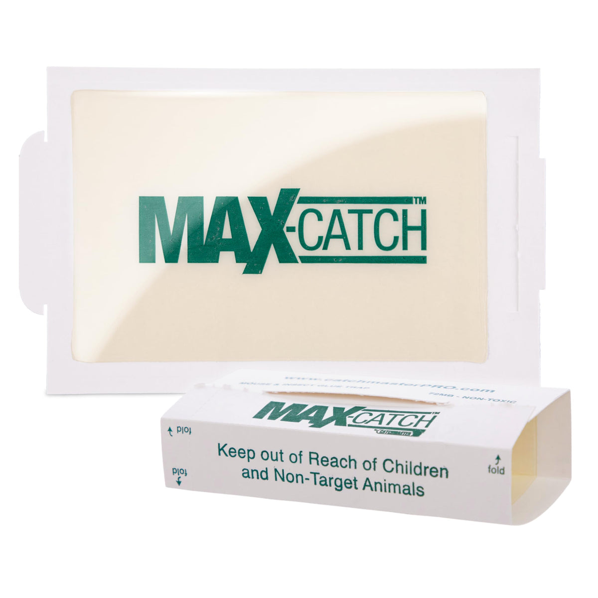Catchmaster Max-Catch glue trap top view for ready-to-use indoor pest control.