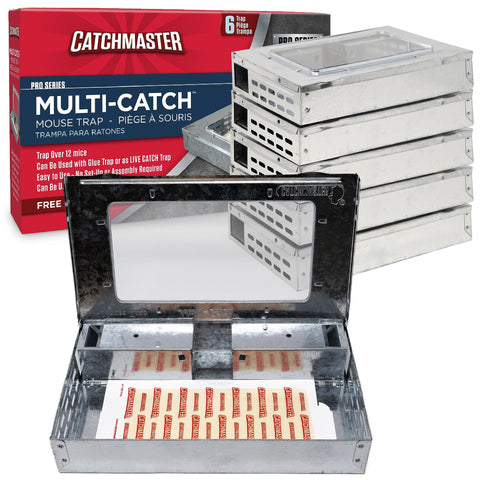 Catchmaster Multi-Catch trap front view, ready-to-use indoor pest control.