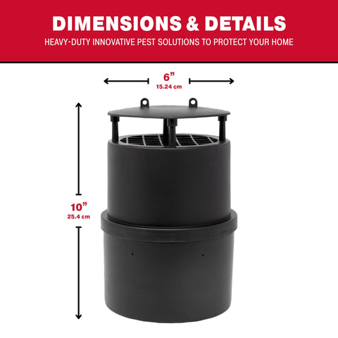 Ground placement near vegetation enables effective outdoor control