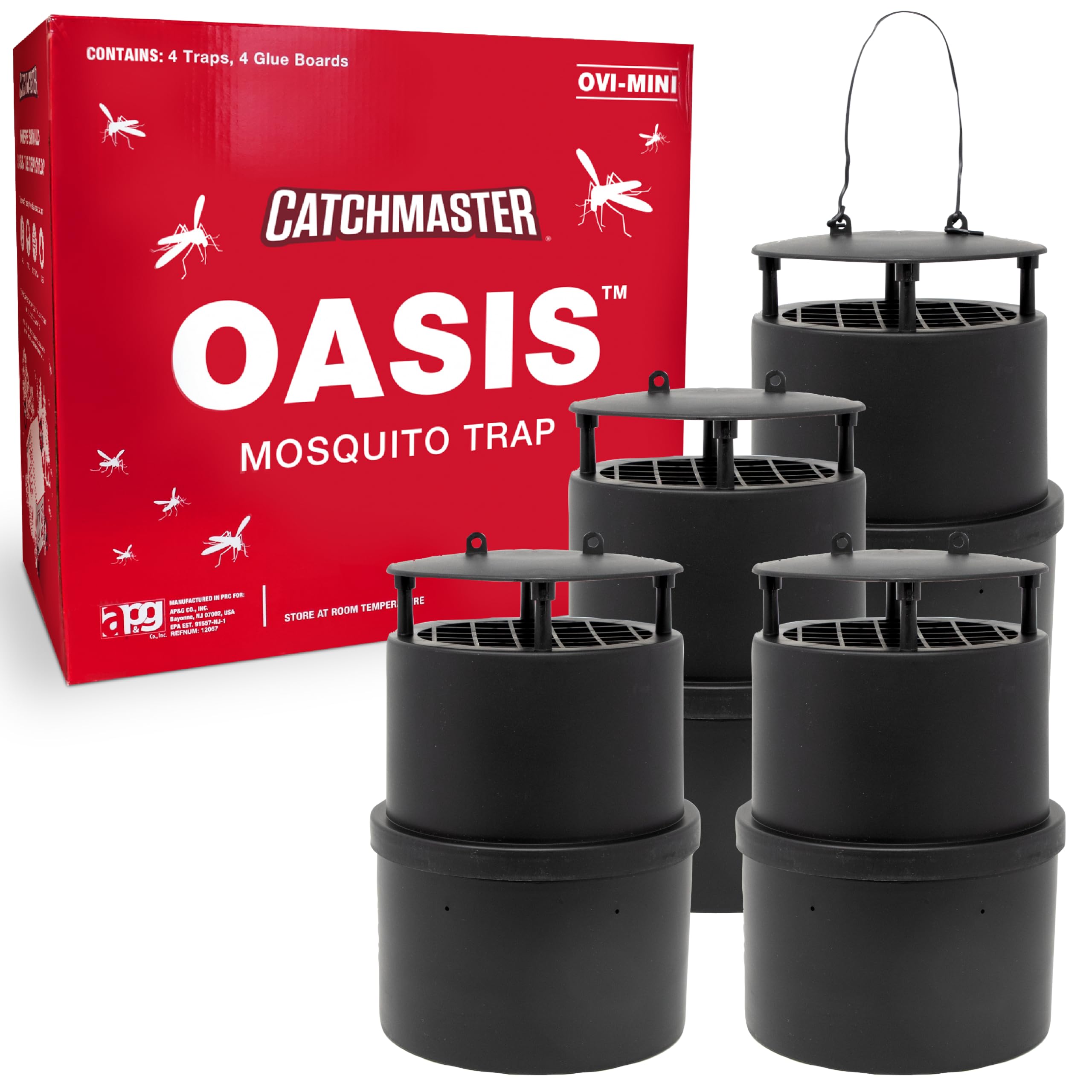 Catchmaster Oasis Ovi-Mini trap kit for backyard mosquito control