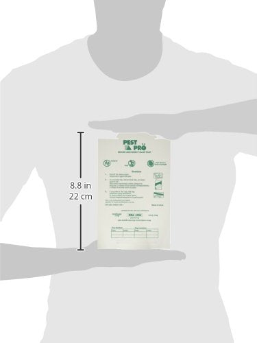 Catchmaster Pest Pro glue board folded into tent mode for dusty areas and tight spaces.