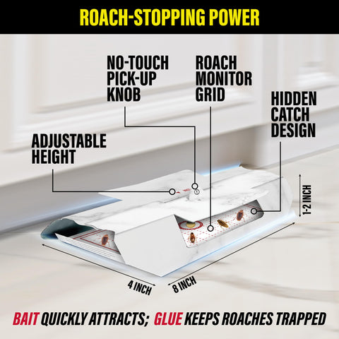 Catchmaster roach trap safe-design emphasizes discreet, durable indoor pest control