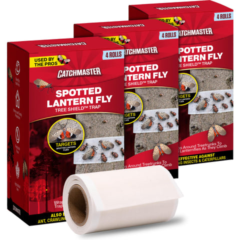 Catchmaster Tree Shield barrier 30ft roll protects trees from crawling insects