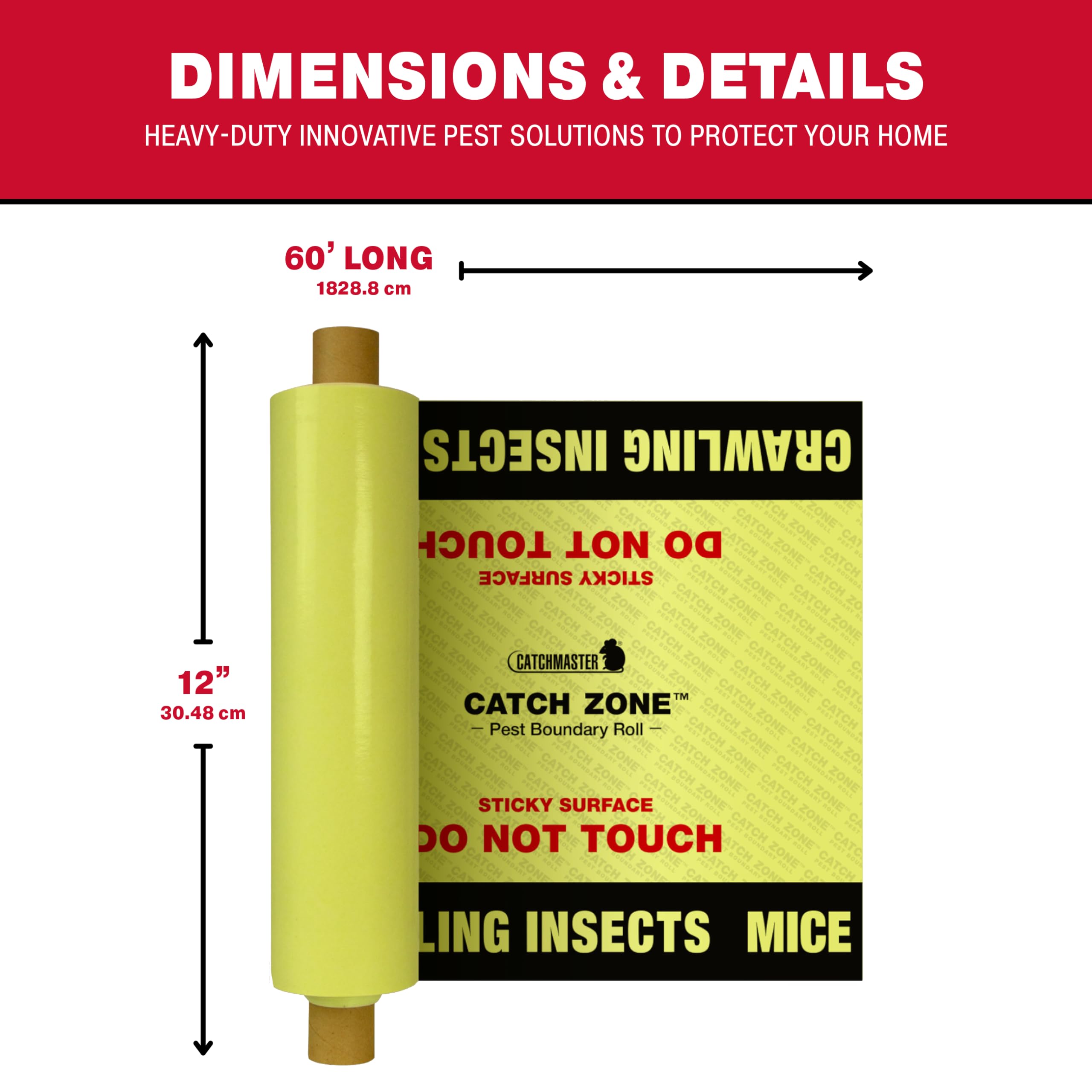 Catchmaster warehouse boundary setup demonstrates broad coverage for pests