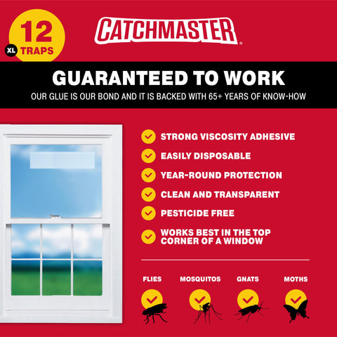 Catchmaster waterproof glue trap, durable for indoor-outdoor use and steady capture.
