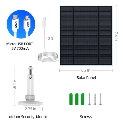 Catgod high-efficiency monocrystalline 5W cells powering a security camera