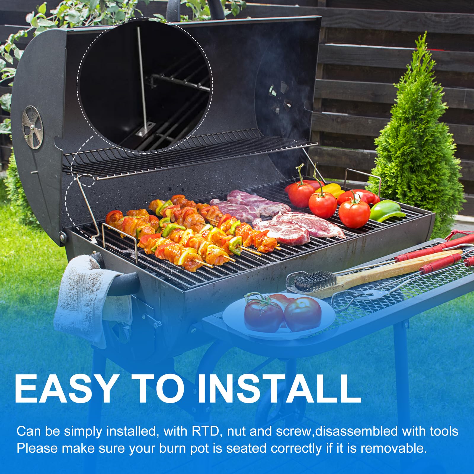 Catilon digital control meat probe for accurate inner temperature readings