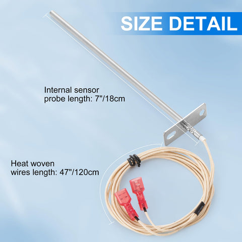 Catilon easy-install RTD temperature sensor for Rec Tec grills