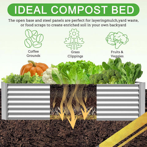 CATMANOR eco-friendly multi-use bed suitable for vegetables, herbs, and flowers.