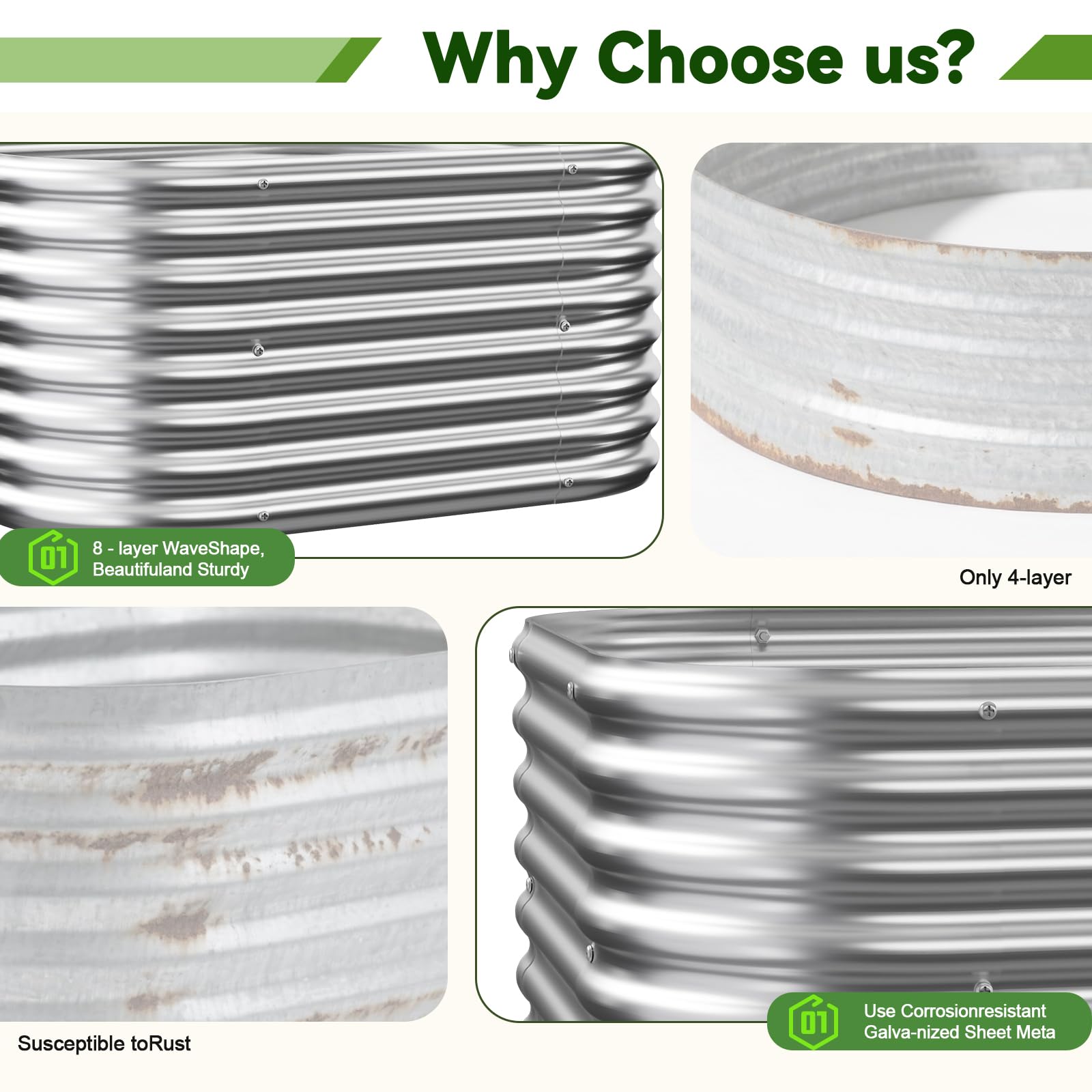 CATMANOR open base drainage promotes soil health and root access.
