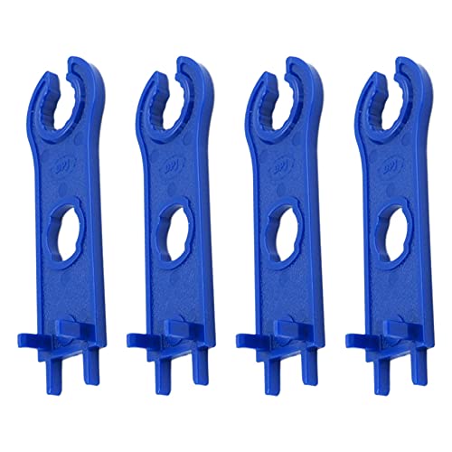CATOSUM 2Pair Solar Spanner Wrench base view aiding MC4 assembly