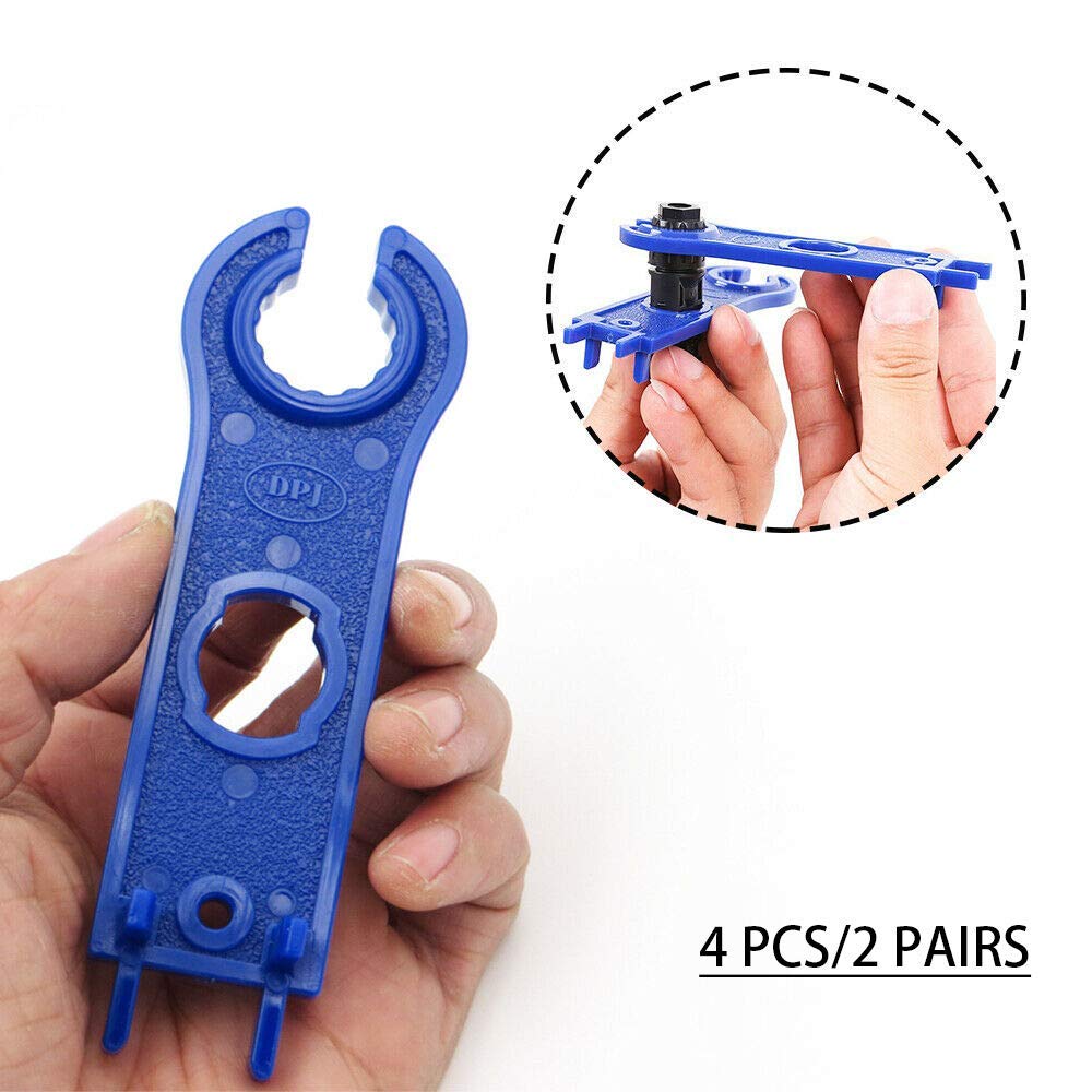 CATOSUM 2Pair Solar Spanner Wrench body view for stable torque
