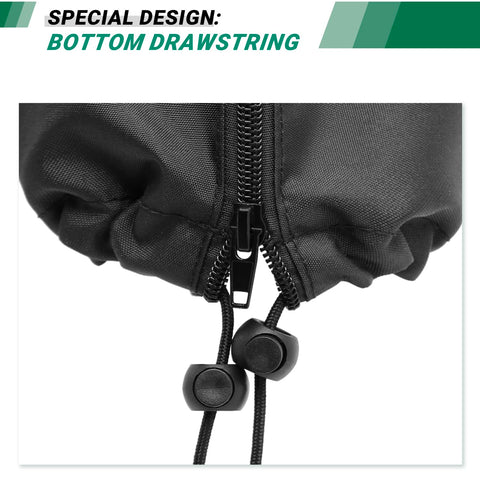 CATOTEL cover showing zipper for easy on-off placement