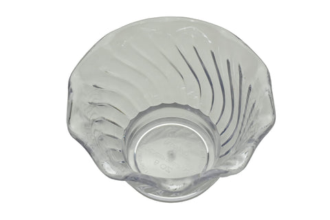 Cauff dishwasher-safe 5-ounce jelly container, easy to refill.