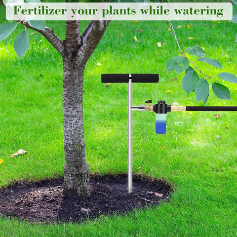 Caulimo two-model design supports deep root watering or fertilizer delivery.