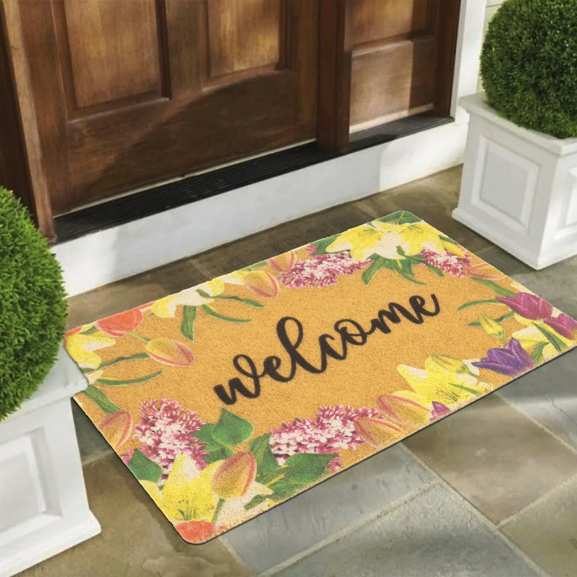 CaySep durable mat withstands weather and high-traffic entrances.