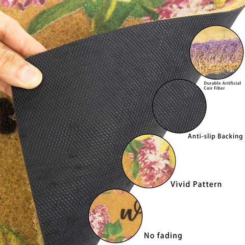 CaySep low-profile doormat blends with decor and passable under doors.