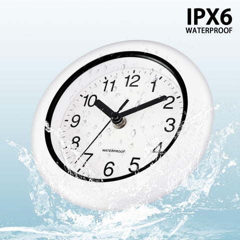 Caysie clock wall-hanging bracket demonstrates easy wall placement