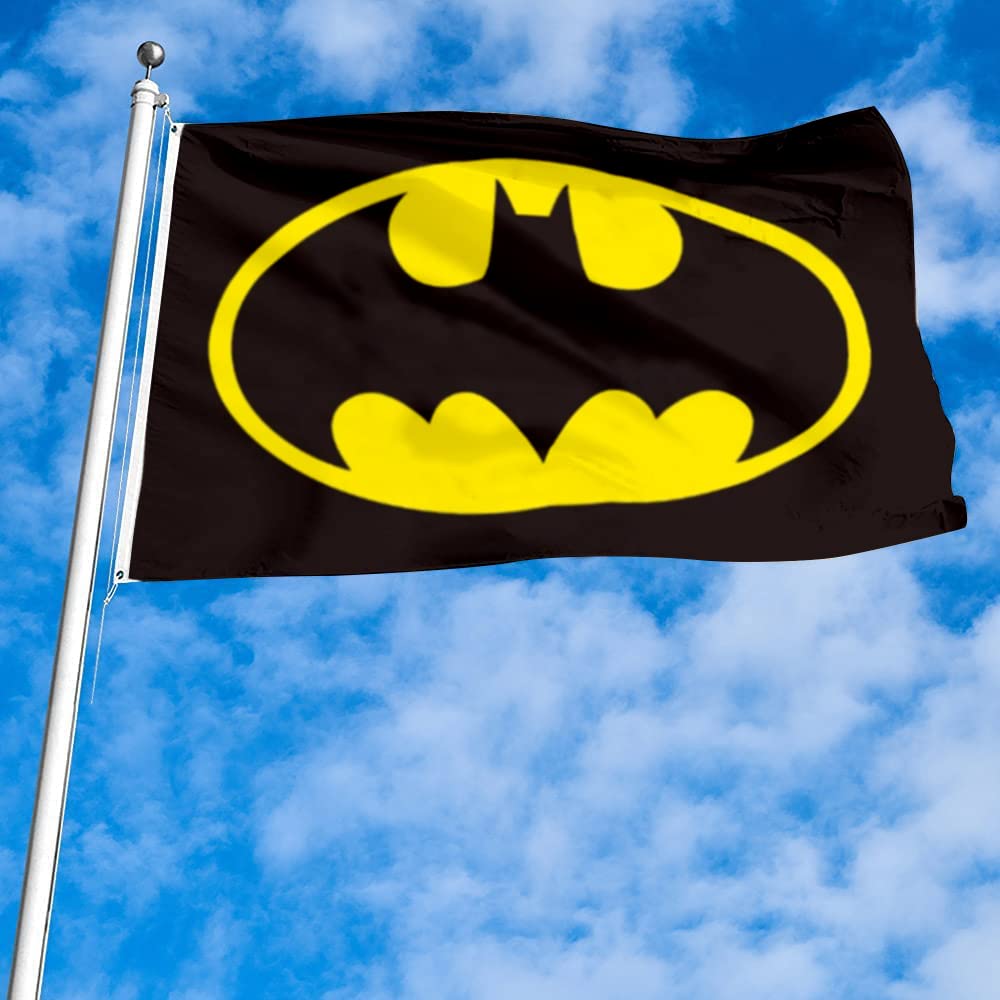 Cayyon Bat Flag with brass grommets for secure, easy mounting.