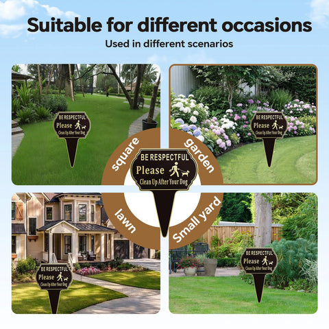 CBCJIEHUXL double-sided sign 13-6x9 front view maximizes visibility.