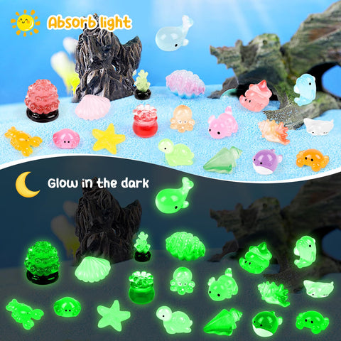CCINEE luminous ocean coral figure to brighten micro landscaping and terrariums