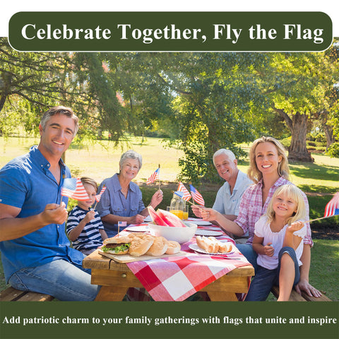 C CRYSTAL LEMON 100-pack flags ready for quick event distribution