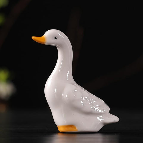 CCUUHJ tiny duck figures shelf decoration family-friendly decor