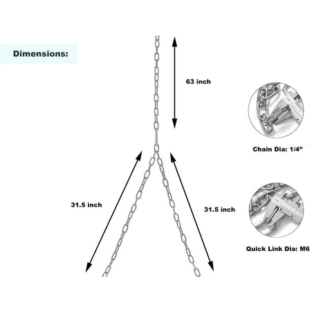 CCYODECO stainless steel chain sections offer rust resistance and longevity