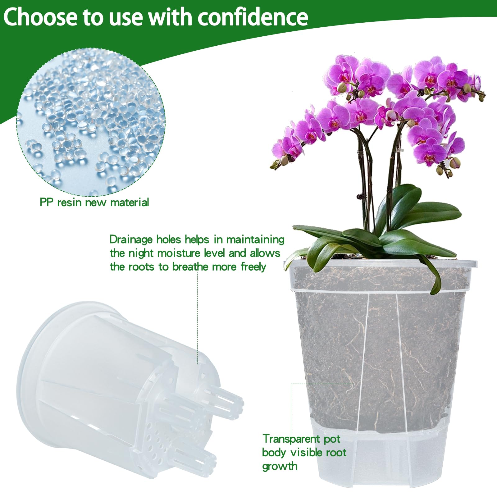 Cdd's Path 7-inch planter with reservoir for larger plants.