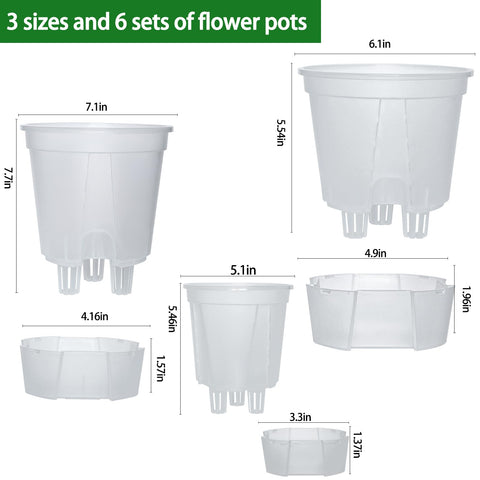 Cdd's Path transparent environmental plastic planter for root observation.