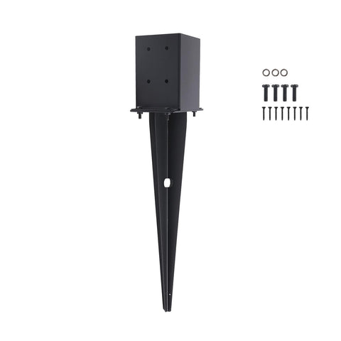 CDFYJHFDQ fence post anchor 22in for improved outdoor stability.