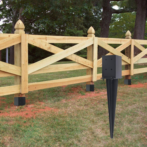 CDFYJHFDQ versatile stake for fences, pergolas, mailboxes, and signs.