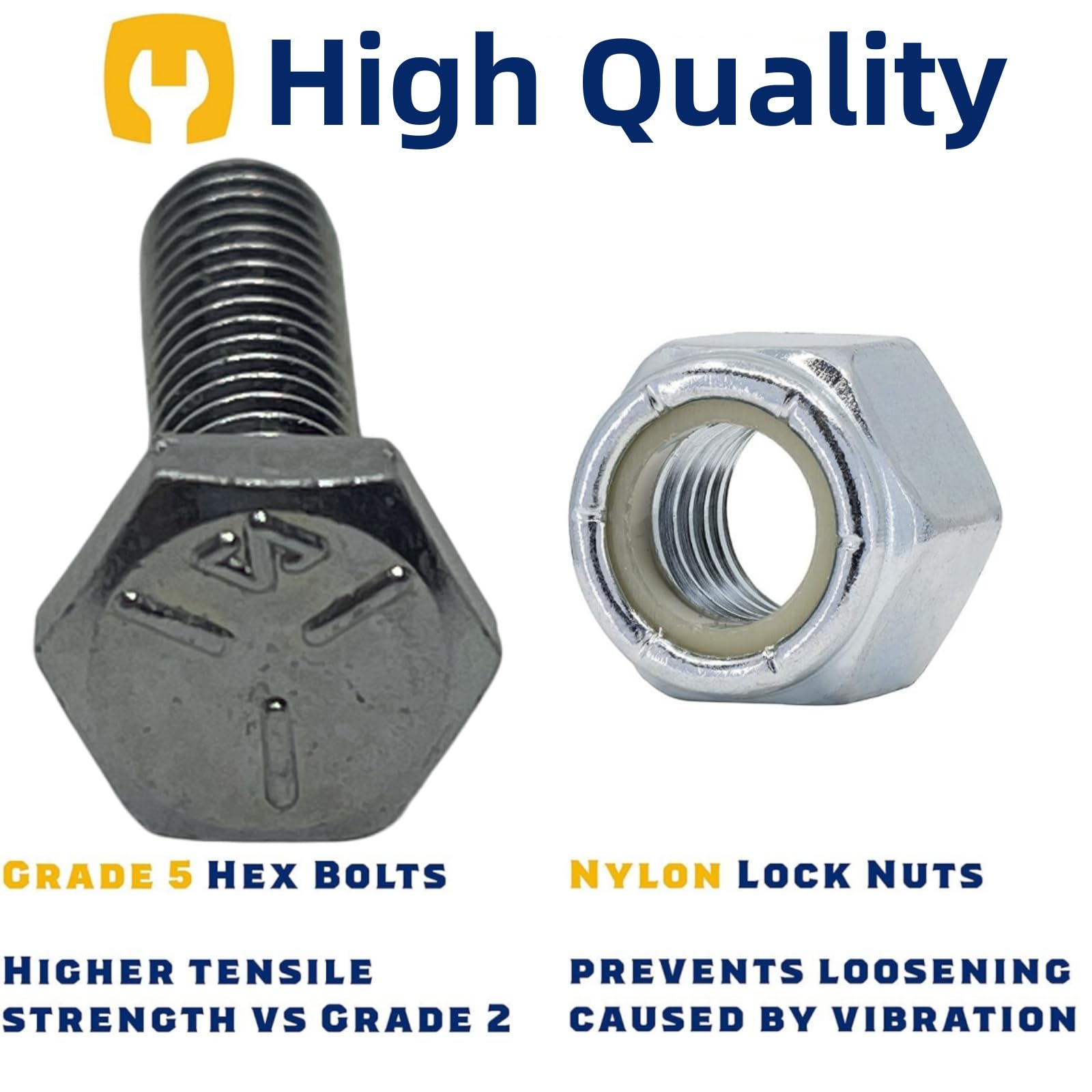 cdipkif grade-5 hardened steel shear bolts deliver high strength and wear resistance