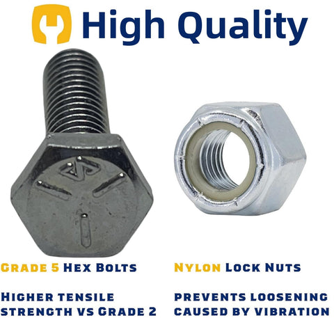 cdipkif grade-5 hardened steel shear bolts deliver high strength and wear resistance