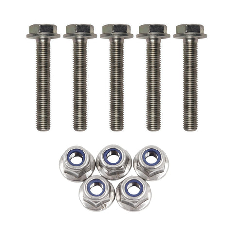 cdipkif shear bolt kit 5-pack for John Deere, ready for field replacements.