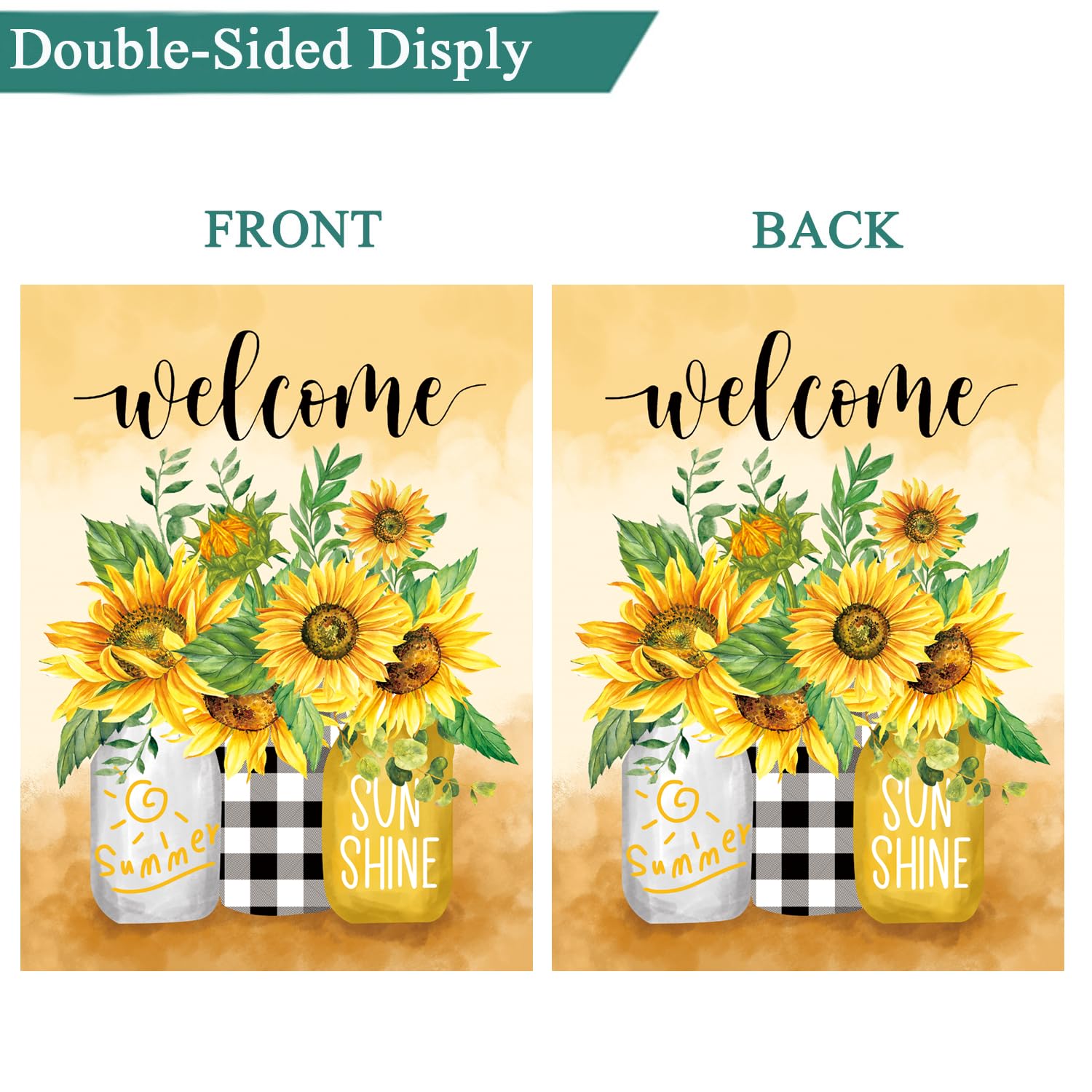 CDLong seasonal flag winter holiday scene durable and year-round visibility