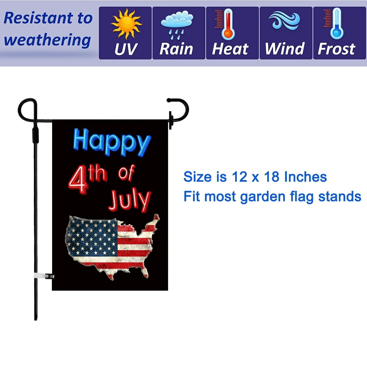 CDLong Christmas garden flag, weather-resistant for outdoor seasonal display.