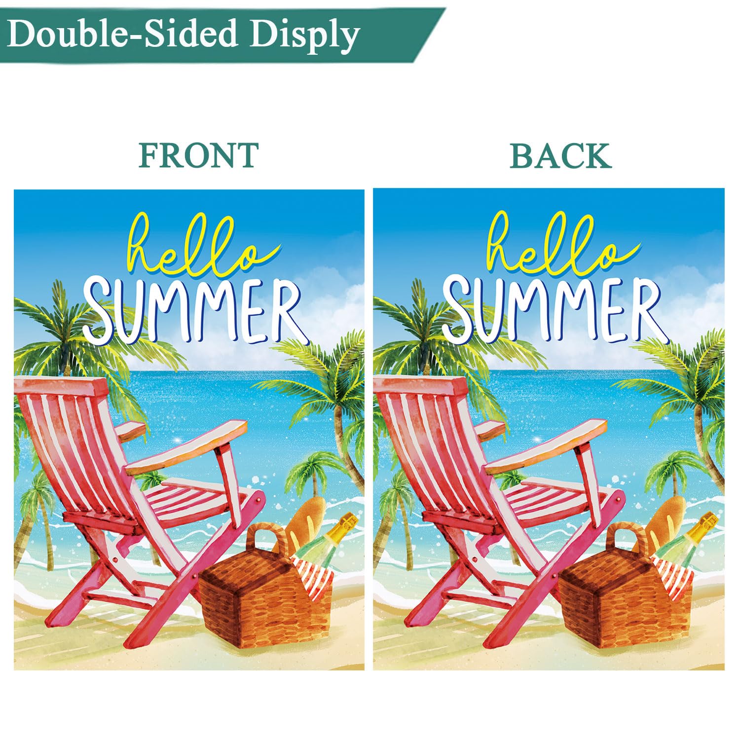 CDLong 12x18 flags with a 2.0-inch sleeve for easy installation on standard poles.