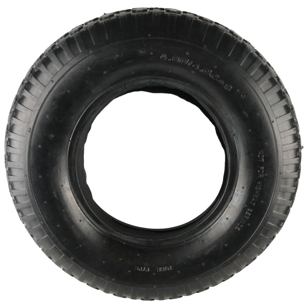 Cdofa 8-inch rim setup image showing easy replacement for wheelbarrows and garden carts.