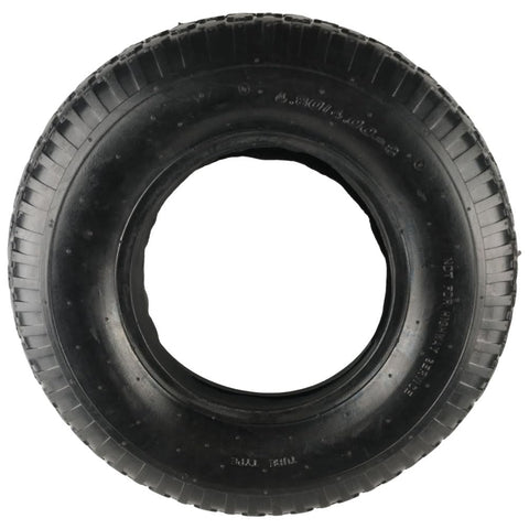 Cdofa 8-inch rim setup image showing easy replacement for wheelbarrows and garden carts.