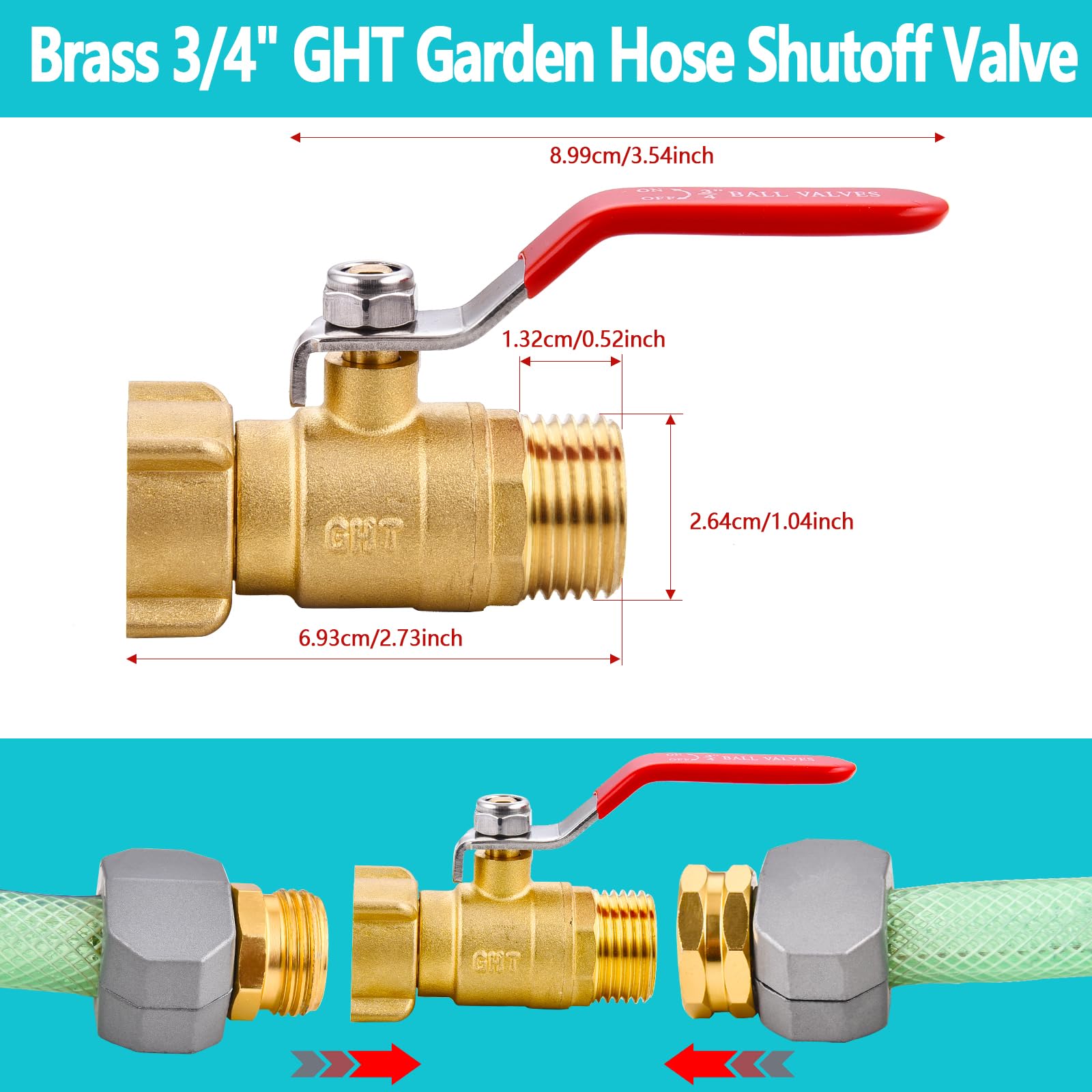 Close-up of brass material highlighting corrosion resistance and durability.