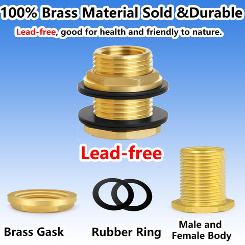 Ceaeso Ceseso durable brass thread connections reduce leaks.