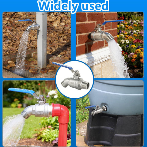 CEAESO lead-free valve body ensures safe, durable outdoor use.