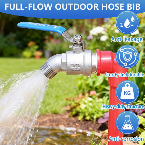 CEAESO lead-free faucet suitable for safe outdoor water use.