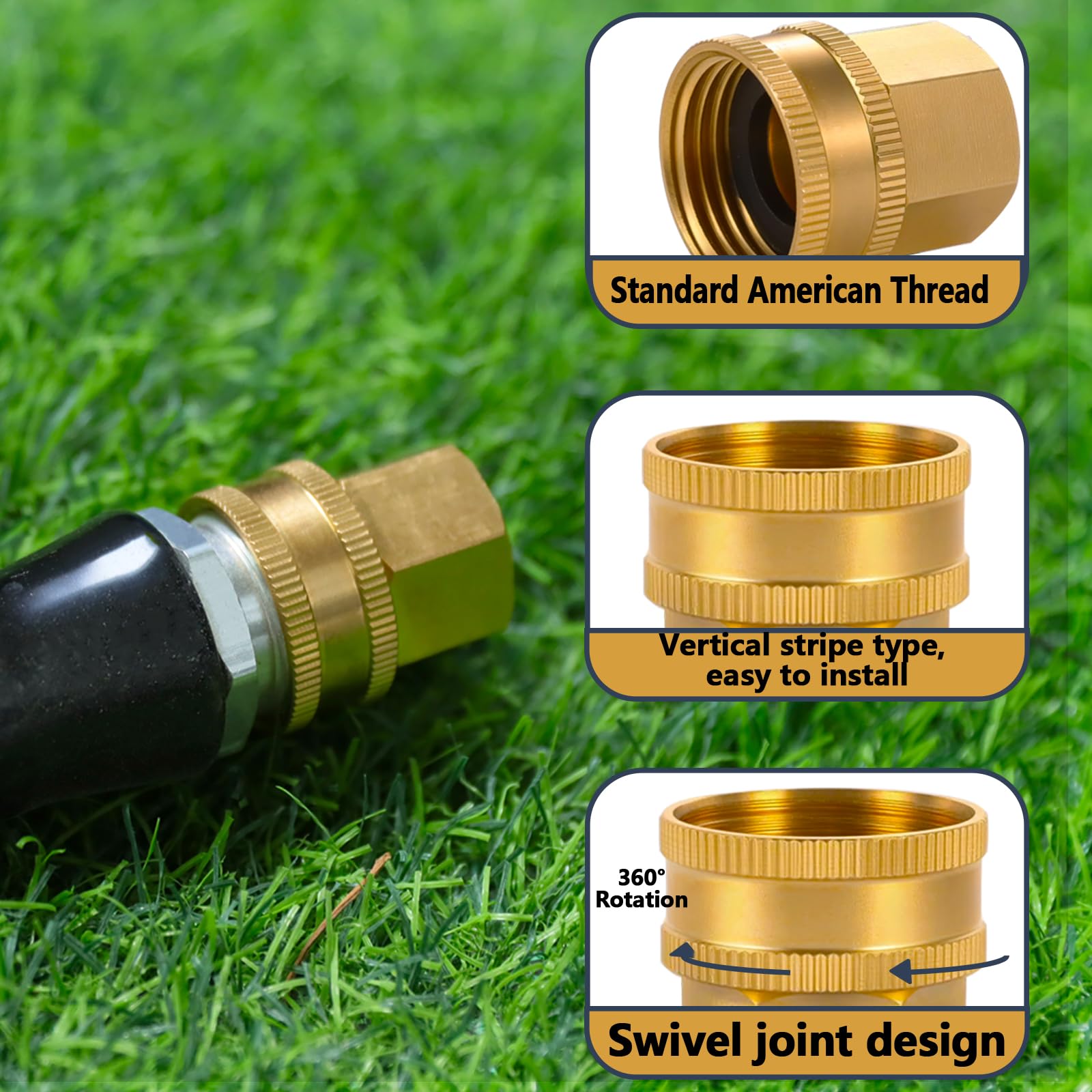 Ceaeso solid brass construction provides durable outdoor performance against weather and wear.