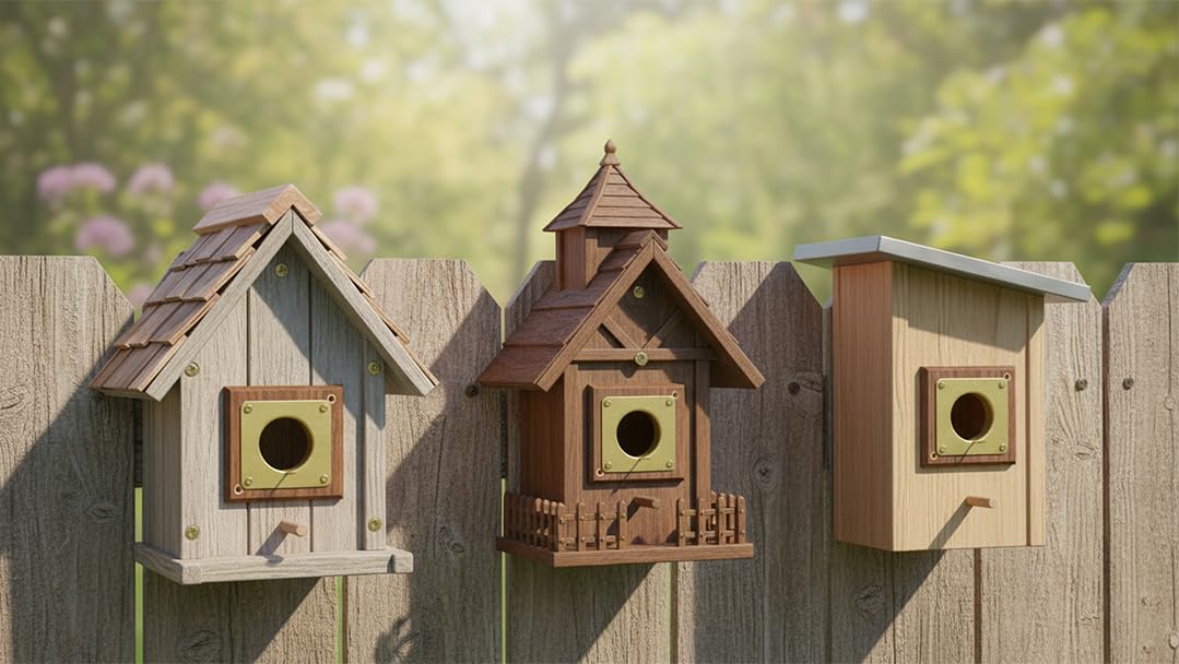 CEDAR ALPHA easy-installation birdhouse guardian ready for use.