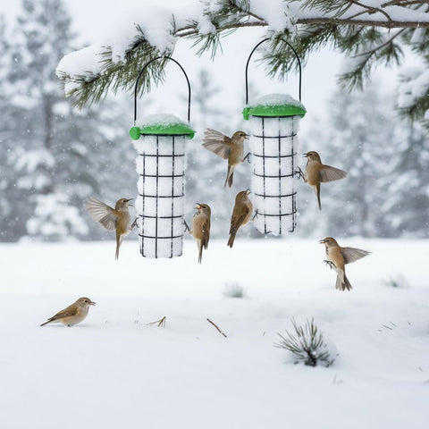 CEDAR ALPHA hummingbird nest box outdoor welcomes seasonal nesting in your yard.