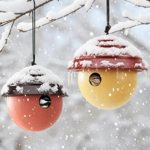 CEDAR ALPHA modern-design nest box enhances garden aesthetics