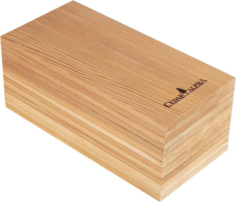 CEDAR ALPHA serving planks for restaurant-style presentation